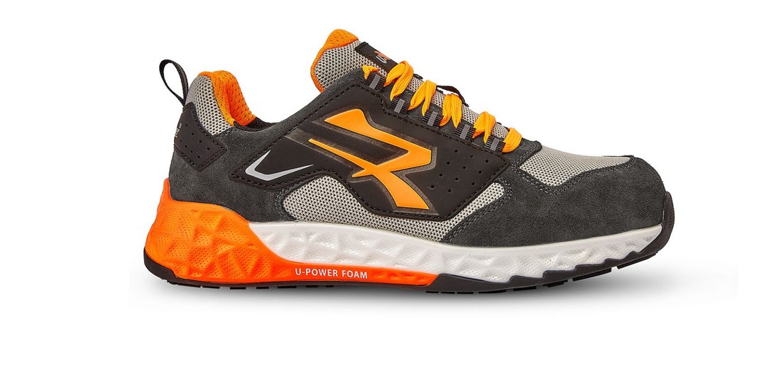 U-Power Red Stratos Sicherheitsschuh orange, Seitenansicht